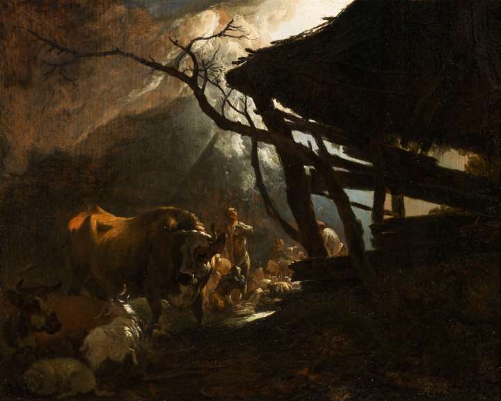 The Annunciation to the Shepherds.